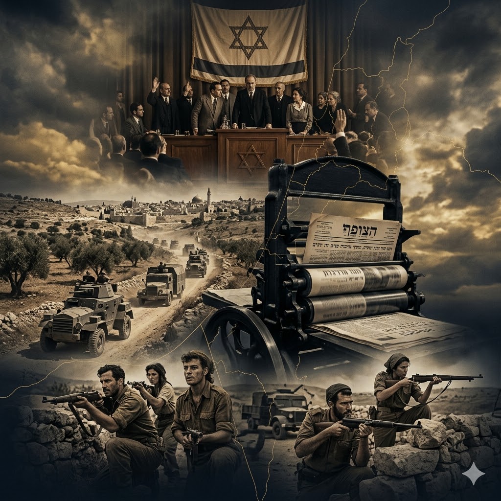 הקמת המדינה והמאבק על הדרך