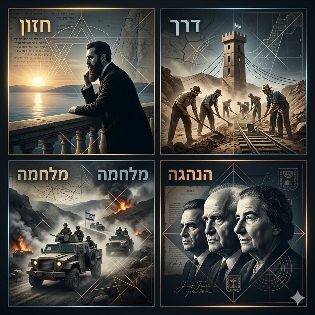 ישראל בארבע תחנות